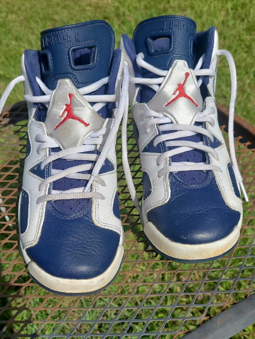 Air Jordan 6 Retro 2024 Olympic Kids Size 5.5y - Picture 5 of 12